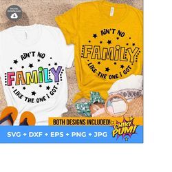 ain't no family like the one i got svg, family reunion svg, family vacation svg, family shirt svg