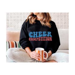 cheer competition svg, cheer mom svg, cheer fan svg, cheer vibes svg, cheer t-shirt svg, cheer svg, wavy stacked svg