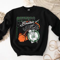 vintage nba boston celtics shirt, boston celtics basketball shirt, basketball lovers, boston basketball vintage graphic