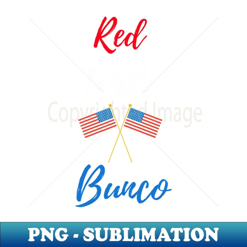 MU-20231101-20330_Red White and Bunco Flag Dice Funny Bunco Dice Game 9509.jpg