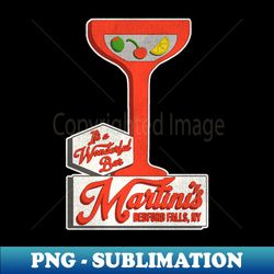 martinis its a wonderful bar bedford falls ny - retro png sublimation digital download - bring your designs to life