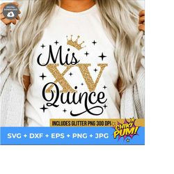 mis quince svg, mis xv, quinceañera svg, mis quince cricut files svg, silohuete, instant download