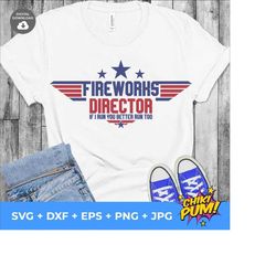 fireworks director svg, if i run you better run too svg,  4th of july svg, 4th of july png, design downloads, digital download file