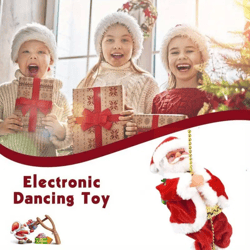 electric climbing santa with music electric santa claus climbing rope ladder electric santa claus climbing rope ladder c