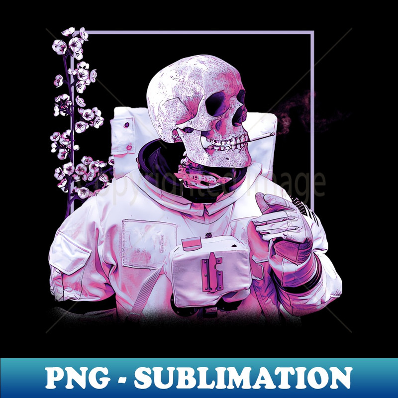NQ-20231101-1429_Astronaut Skeleton Taking a Smoke Break - Vaporwave 6899.jpg
