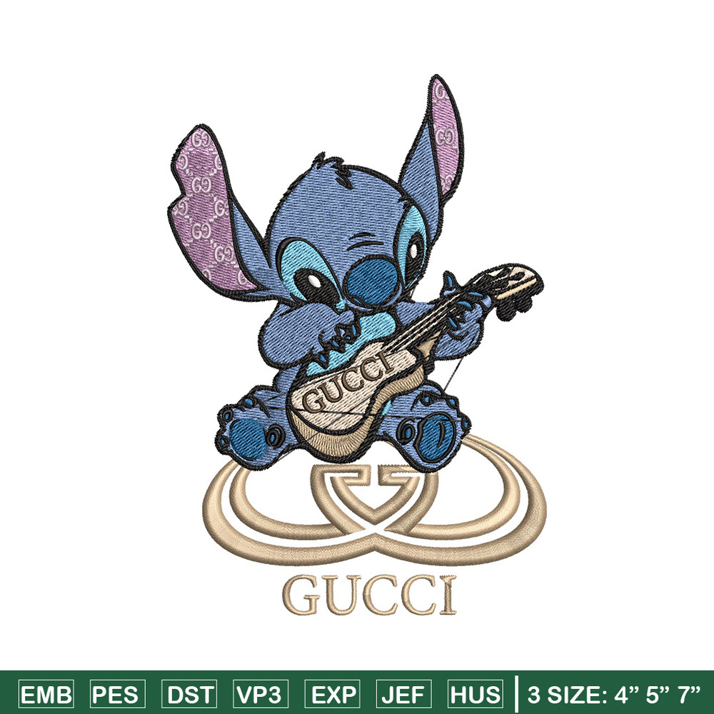 Stitch gucci Embroidery Design, Gucci Embroidery, Embroidery File, Logo shirt, Sport Embroidery, Digital download.jpg
