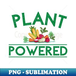 plant powered vegan vegetable - digital sublimation download file - revolutionize your designs