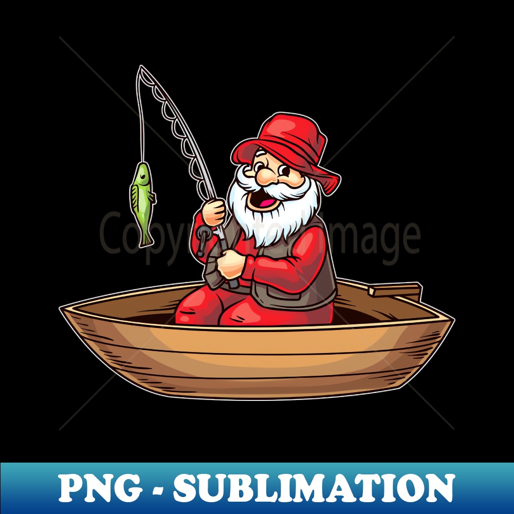 OC-20231101-7983_Fishing Santa Claus Christmas Fisherman Boating 3086.jpg