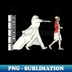 the exorcist iii iconic jump scare - high-quality png sublimation download - boost your success with this inspirational png download