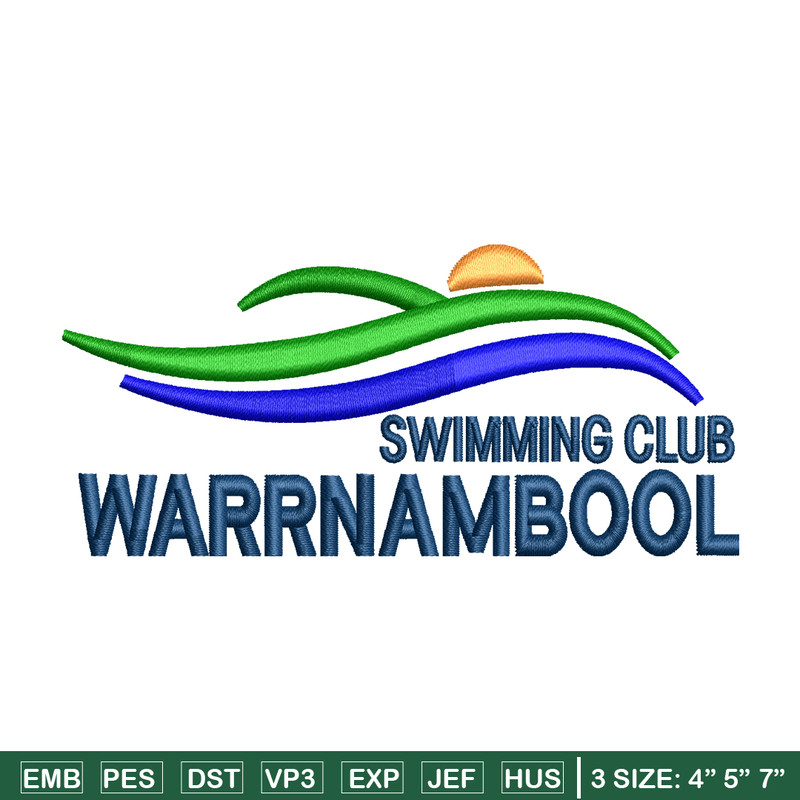 Swimming club logo embroidery design, Swimming club logo embroidery, logo design, embroidery file, Digital download.jpg