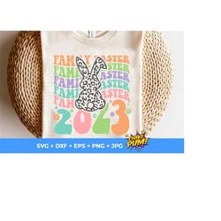 family easter 2023 svg, easter 2023 svg, retro easter family shirt 2023 svg, easter family svg, easter custom shirt svg, png