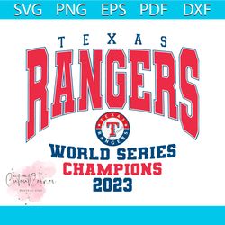 texas rangers world series champions 2023 svg download