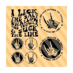 i lick the salt swallow the tequila & suck the lime svg, lemon svg, drinking svg, summer shirt svg, tequila svg, beach svg, wavy stacked svg
