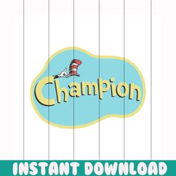 champion svg, the cat in the hat svg, dr seuss svg, dr. seuss svg, thing one svg, thing two svg, fish one svg, fish two