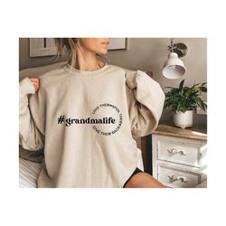 grandma life svg, grammy svg, grandma quote svg, grandma saying svg, love them, spoil them, give them back, women t-shirt svg, grandma svg