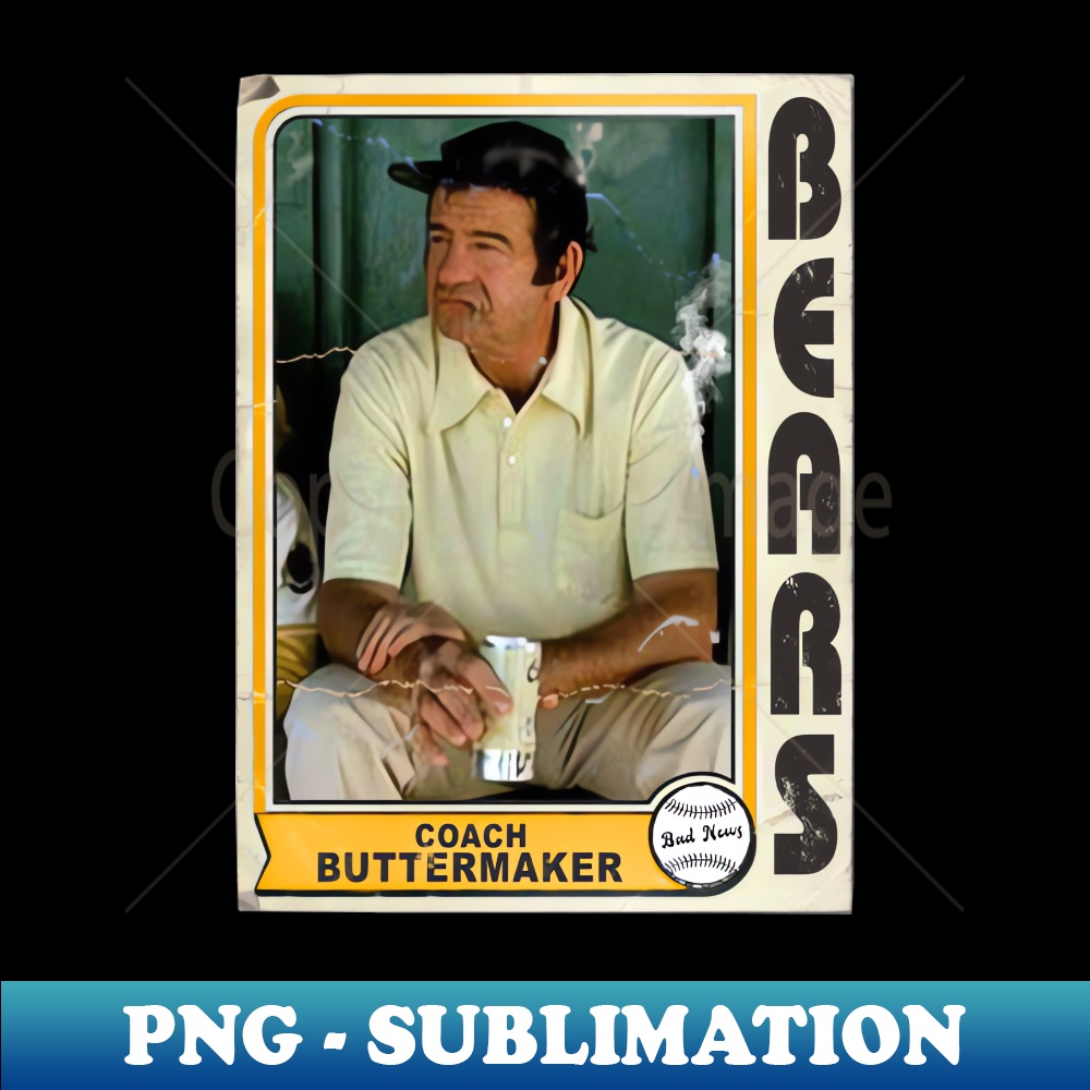 PP-20231101-4486_Coach Buttermaker Vintage Bad News Bears Baseball Card 5118.jpg