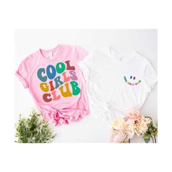 cool girls club svg, gift for mom svg, mom life svg, girl t-shirt svg, mother's day svg, cool moms club, wavy stacked svg