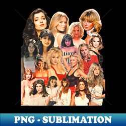 ladies of the 80s - premium png sublimation file - bring your designs to life