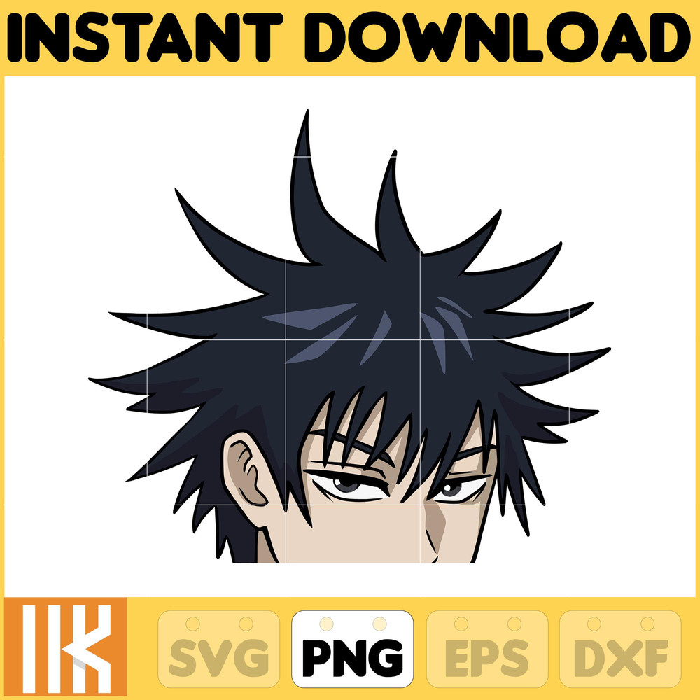 Anime Peeking Premium Graphic Design, Cute , Cool, Anime PNG, Print on Demand, Stickers, Anime Peeker (42).jpg