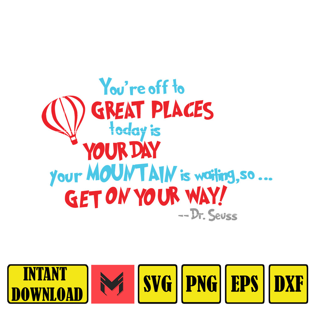 Dr Seuss Svg Layered Item, Dr. Seuss Quotes Cat In The Hat Svg Clipart, Cricut, Digital Vector Cut File, Cat And The Hat (108).jpg