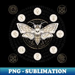 deaths-head hawkmoth - acherontia - elegant sublimation png download - spice up your sublimation projects