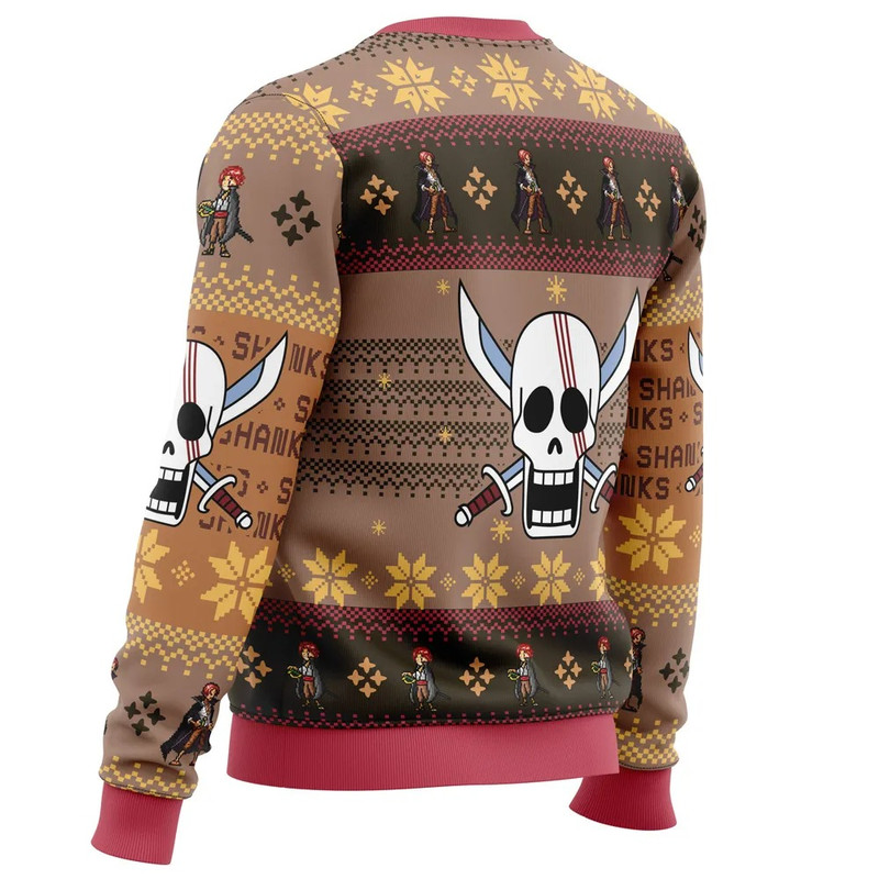 Christmas Shanks One Piece All Over Print Hoodie 3D Zip Hoodie 3D Ugly Christmas Sweater 3D Fleece Hoodie