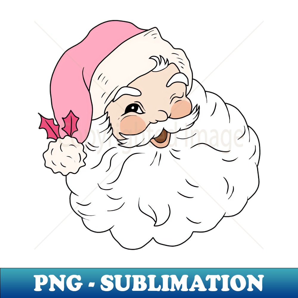 RQ-20231101-20794_Retro Vintage Pink Santa Claus 7461.jpg