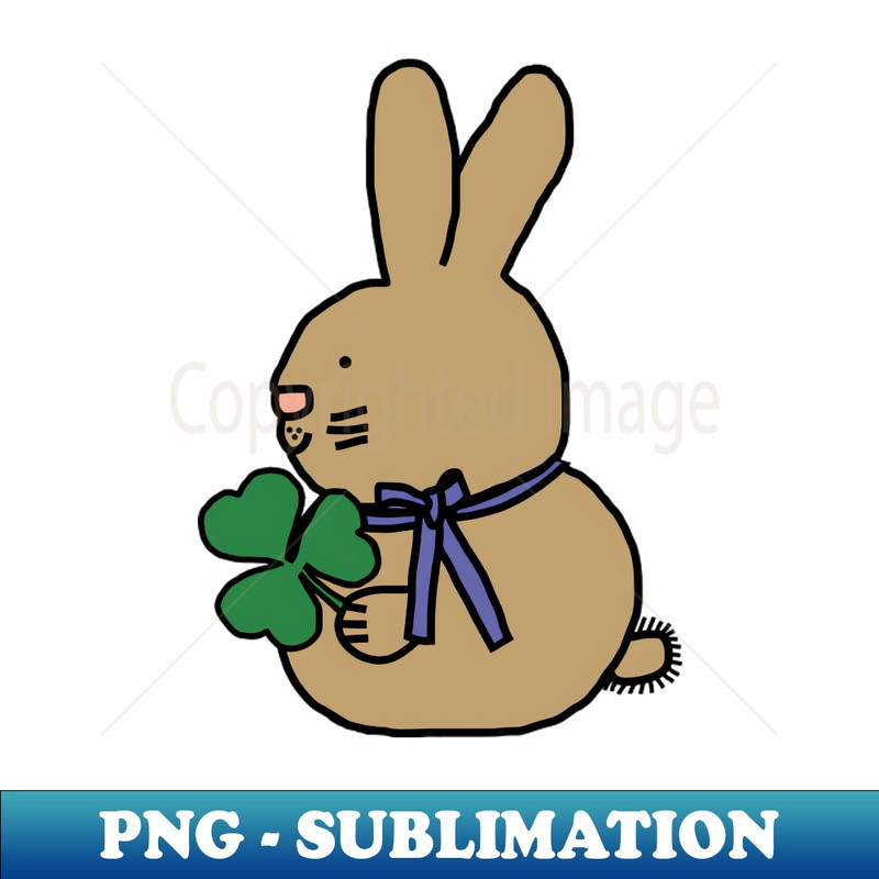 SA-20231101-21256_Saint Patricks Day Bunny Rabbit with Shamrock 9511.jpg