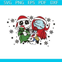 nightmare before christmas sally jack svg for cricut files