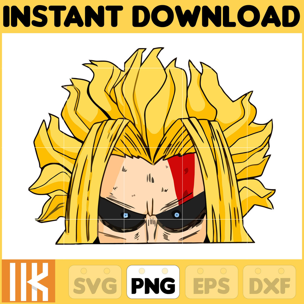 Anime Peeking Premium Graphic Design, Cute , Cool, Anime PNG, Print on Demand, Stickers, Anime Peeker (49).jpg