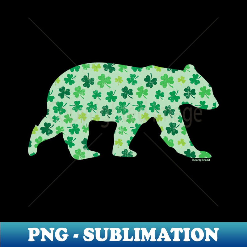 SW-20231101-4462_Clover Bear for St Patricks Day Green Vintage Lucky BearlyBrand 8684.jpg