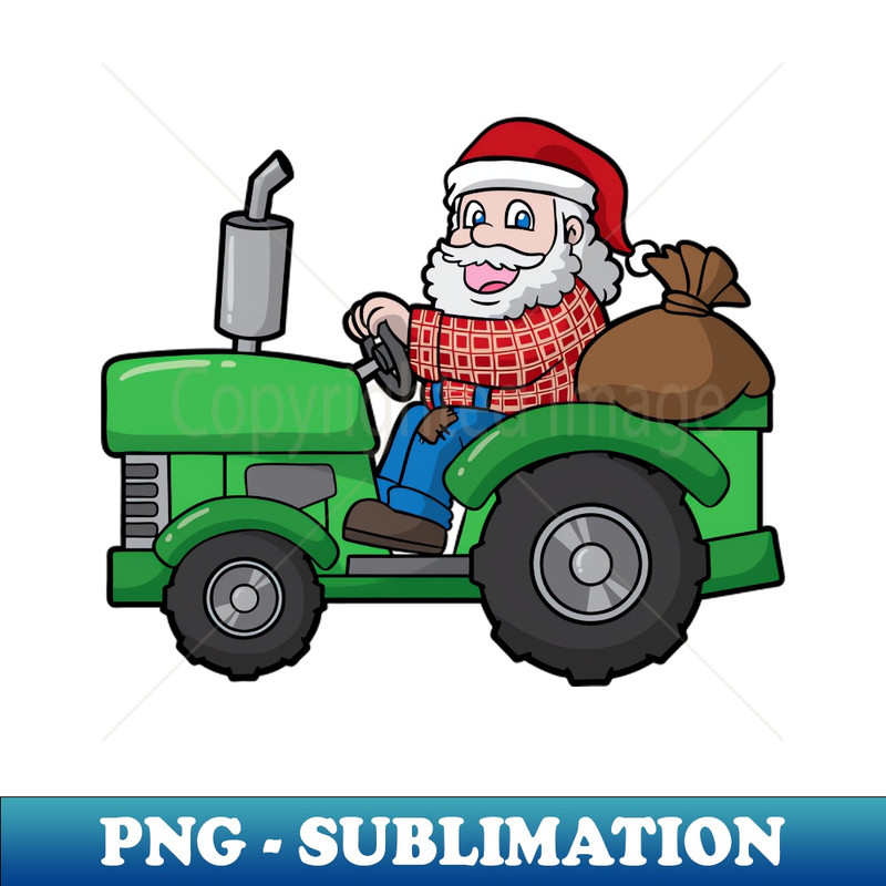 SX-20231101-21364_Santa Claus Farmer Tractor Merry Christmas 9210.jpg
