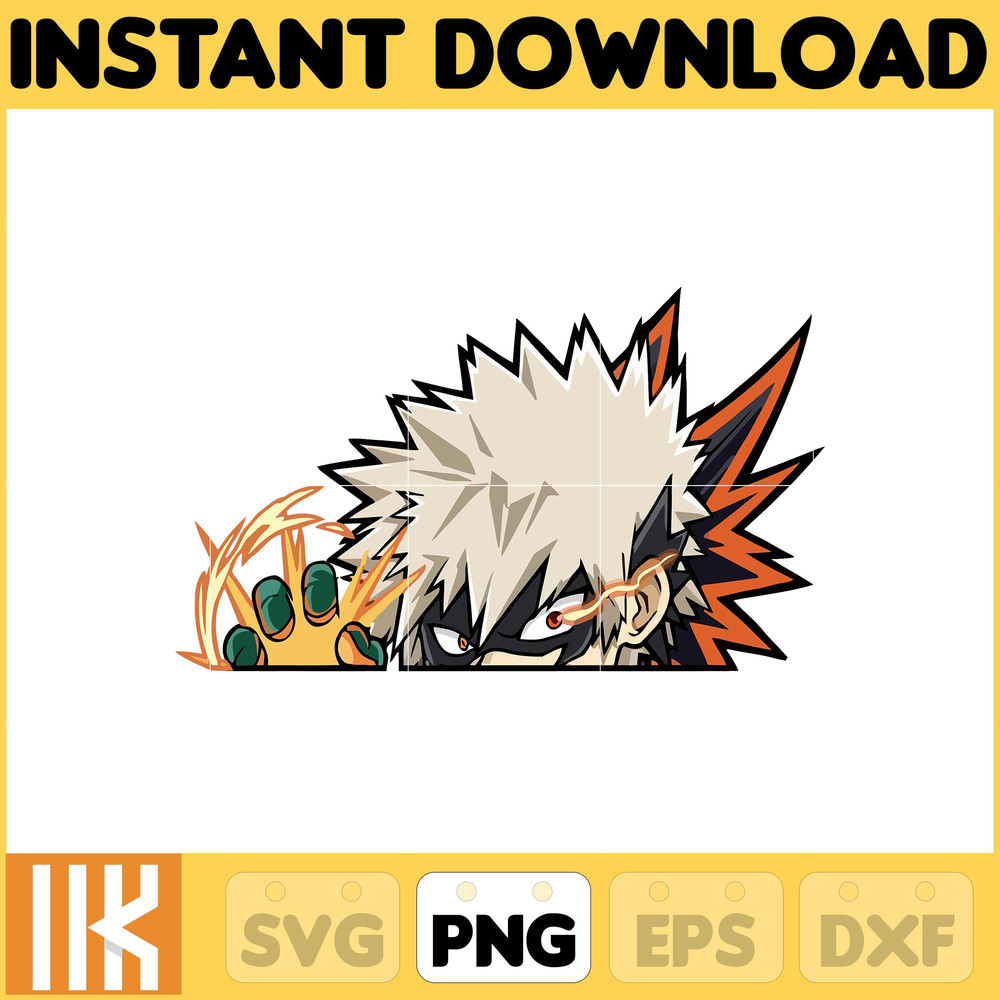 Anime Peeking Premium Graphic Design, Cute , Cool, Anime PNG, Print on Demand, Stickers, Anime Peeker (51).jpg