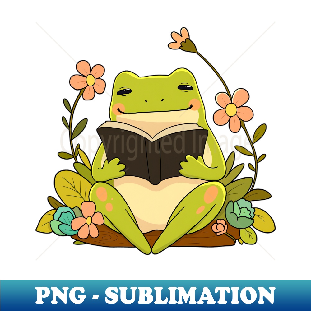 TL-20231101-4866_Cottagecore Reading Cute Frog 7496.jpg