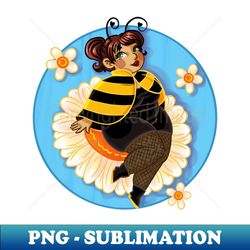 bumblebee and buttercups - aesthetic sublimation digital file - capture imagination with every detail