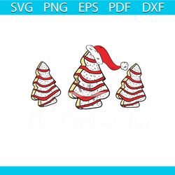 santa hat oh christmas tree cake svg for cricut files