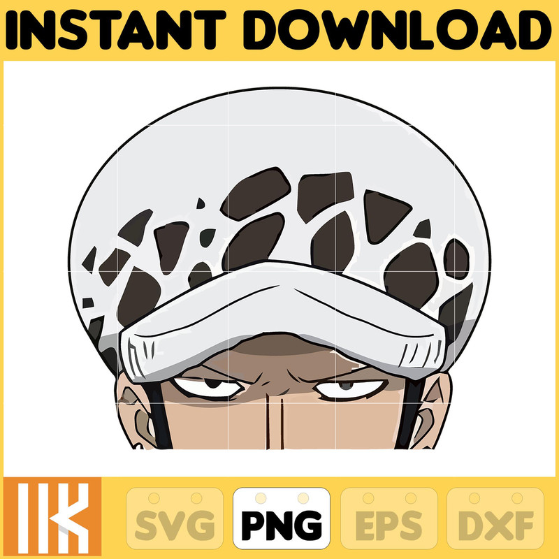 Anime Peeking Premium Graphic Design, Cute , Cool, Anime PNG, Print on Demand, Stickers, Anime Peeker (77).jpg