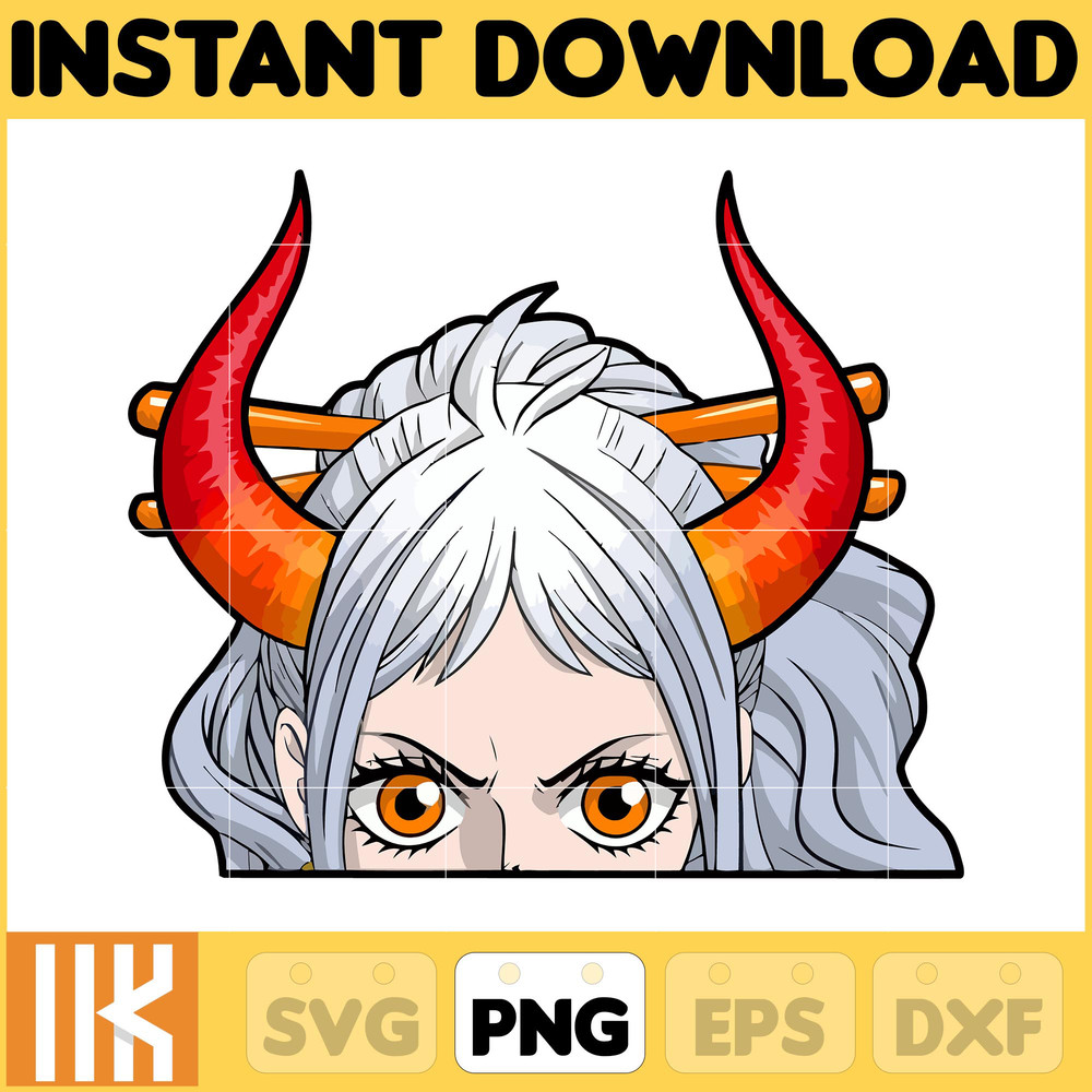 Anime Peeking Premium Graphic Design, Cute , Cool, Anime PNG, Print on Demand, Stickers, Anime Peeker (81).jpg