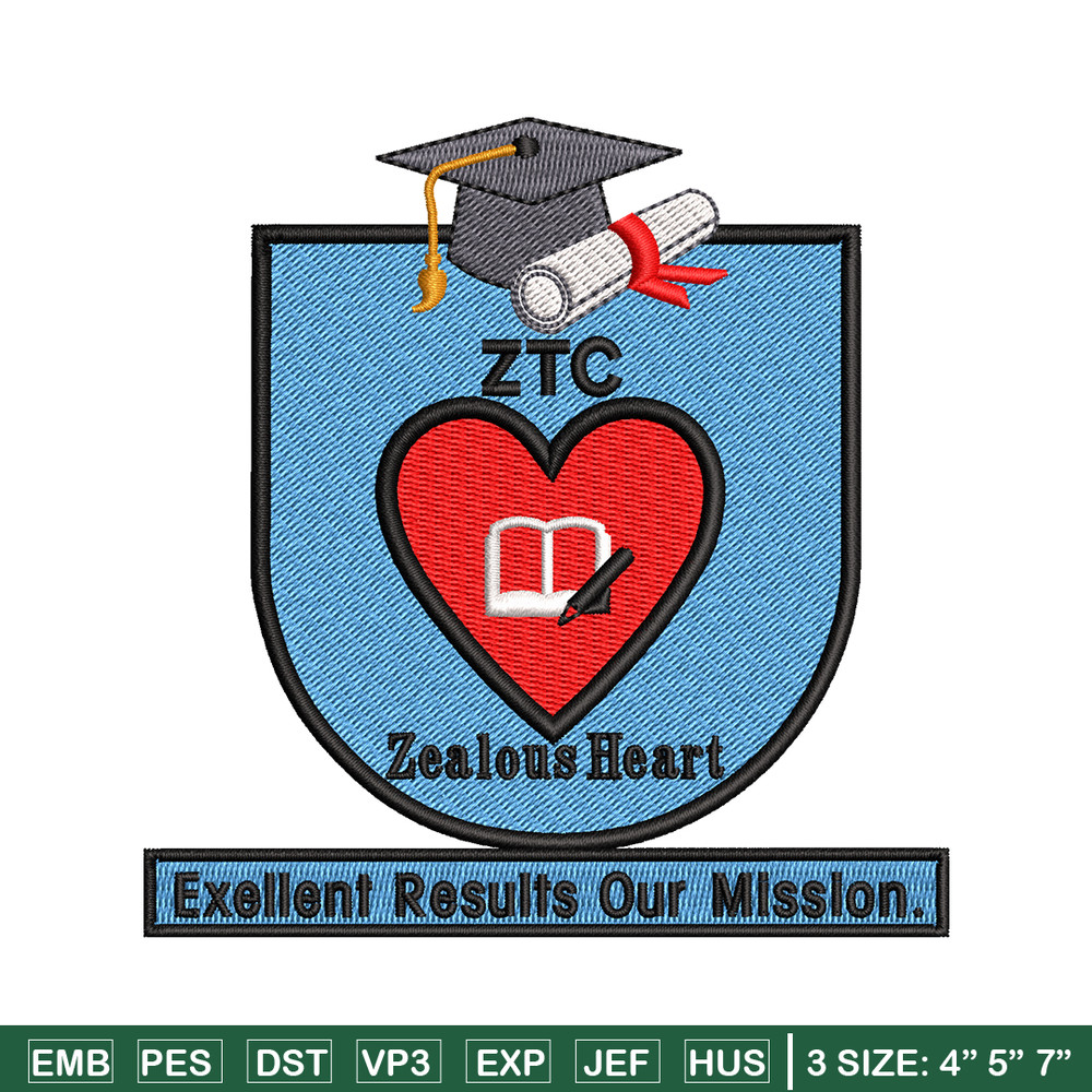 Zealous Tutorial Centre embroidery design, Zealous Tutorial Centre embroidery, logo design, logo shirt, Digital download.jpg