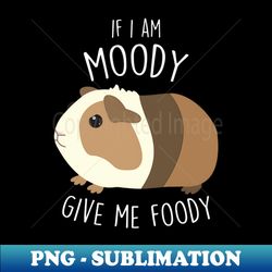 guinea pig moody foody - artistic sublimation digital file - instantly transform your sublimation projects