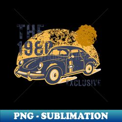 retro 80s vintage car - aesthetic sublimation digital file - spice up your sublimation projects