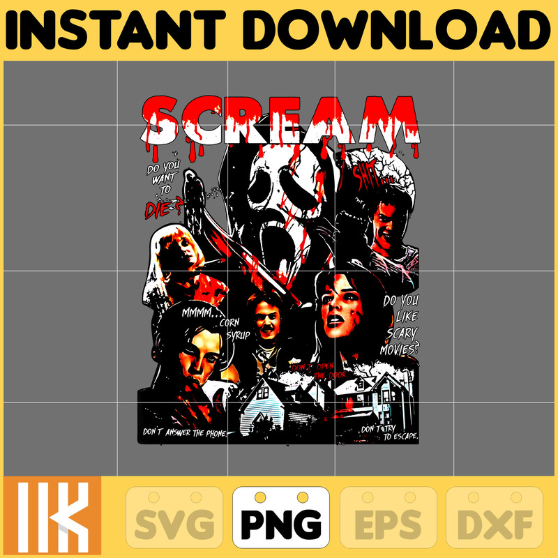 Scream Ghostface Horror Halloween Png, Horror Halloween Png, Digital Download (1).jpg