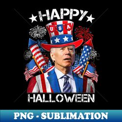 confused joe biden happy halloween confused biden - decorative sublimation png file - fashionable and fearless