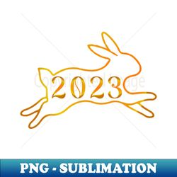 2023 year of the rabbit - retro png sublimation digital download - instantly transform your sublimation projects