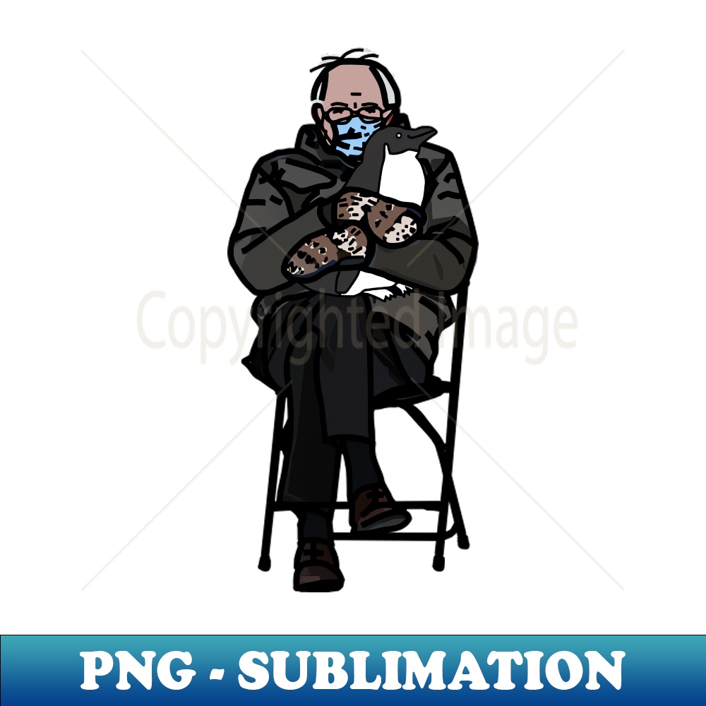 XK-20231101-2199_Bernie Sanders Mittens Holding a Penguin 7614.jpg