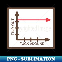 fuck around and find out ratio - premium png sublimation file - bold & eye-catching