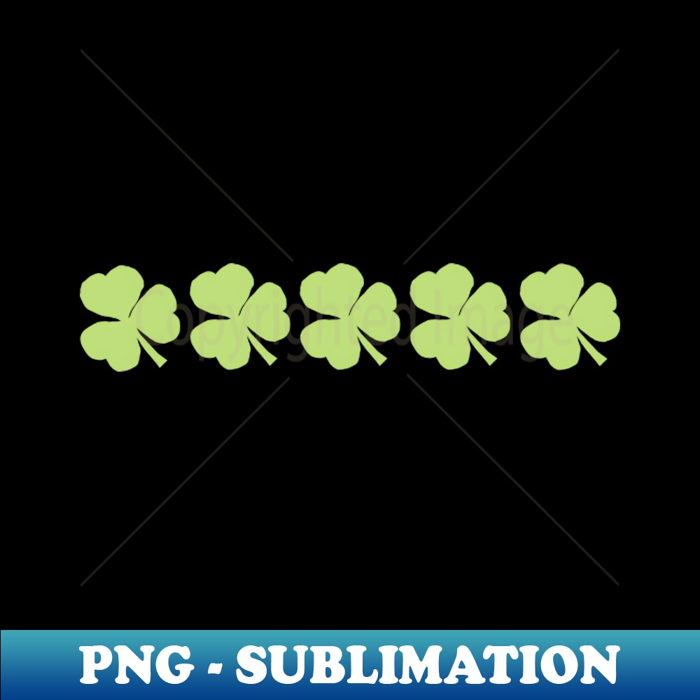 XN-20231101-8003_Five Pale Green Shamrocks for St Patricks Day 2298.jpg