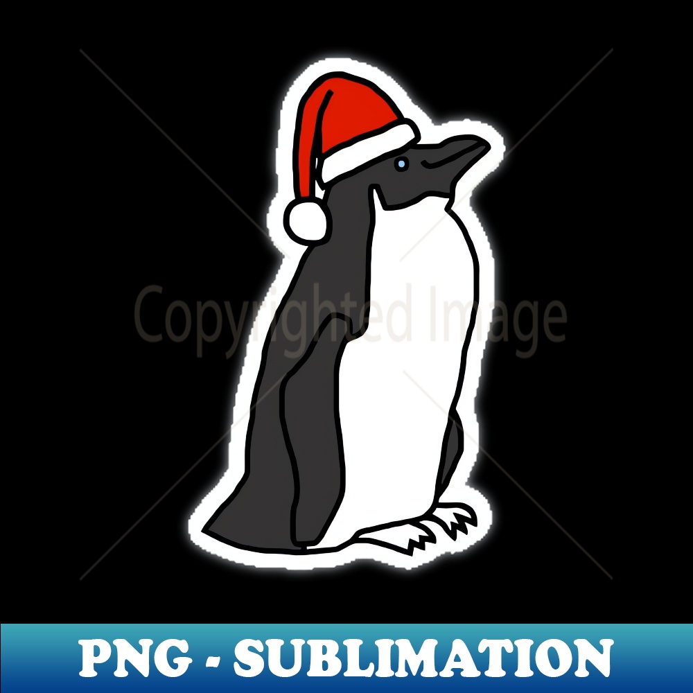 YO-20231101-4233_Christmas Penguin in a Santa Hat 2599.jpg