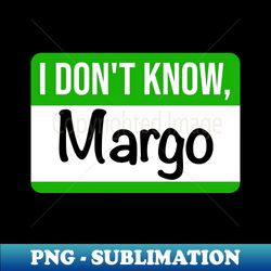 christmas vacation todd and margo name tag - vintage sublimation png download - capture imagination with every detail