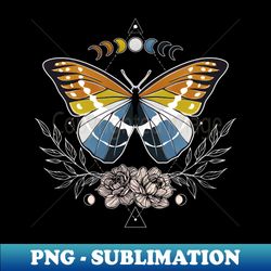 aroace butterfly lgbt asexual aromantic pride flag - signature sublimation png file - unleash your inner rebellion